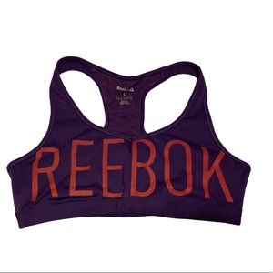 REEBOK Purple & Orange Sportsbra!